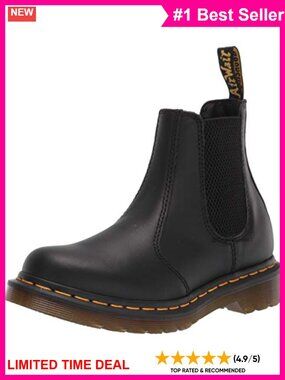 Smooth Leather Chelsea Ankle Boots Slip On Work